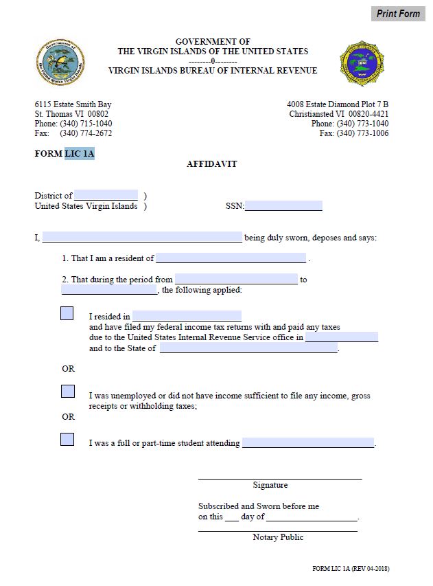 vi bureau of internal revenue st croix